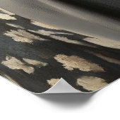 Aristocratic Pointer Dog Portrait, Funny Animal ポスター (角)