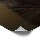 Aristocratic Yorkshire Terrier Print, Renaissance ポスター (角)