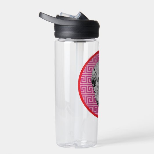 Aristotle Greek Philosopher ウォーターボトル (右面)