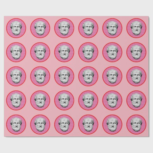 Aristotle Greek Philosopher ラッピングペーパー (フラット)