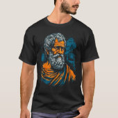 Aristotle Greek Philosopher Tシャツ (正面)