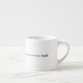 Aristotle Spring Quote Decor For Home  エスプレッソカップ (右)
