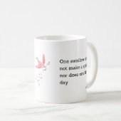 Aristotle Spring Quote Decor For Home  コーヒーマグカップ (正面右)