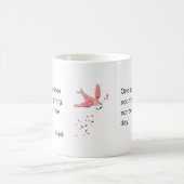 Aristotle Spring Quote Decor For Home  コーヒーマグカップ (中央)