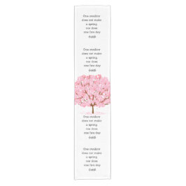 Aristotle Spring Quote Decor For Home  ショートテーブルランナー