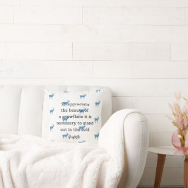 Aristotle Winter Quote Decor For Home クッション