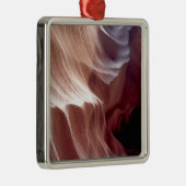 ARIZONA – アッパーアンテロープ峡谷D – レッドロック メタルオーナメント (右)