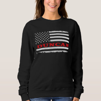 Arizona American Flag Duncan USA Patriotic Souveni スウェットシャツ