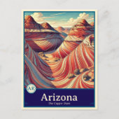 Arizona | Anime Style Cel Shaded Postcard ポストカード (正面)