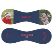 Arizona Bleu Rouge Personnalisé 2 photos ソフトボール (パネル)