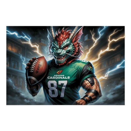 Arizona Cardinals 6 ポスター (正面)
