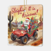 Arizona Christmas themed  セラミックオーナメント (左)