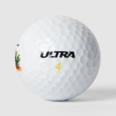 Arizona Christmas with Santa Claus on golf ball  ゴルフボール (ロゴ)