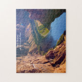 Arizona Colorado River.クリスマスグリーティングジグソー ジグソーパズル (縦)