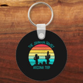 Arizona Desert Cactus Sunset Trip Kids キーホルダー (正面)