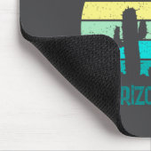 Arizona Desert Cactus Sunset Trip Kids マウスパッド (コーナー)