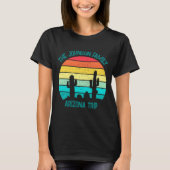 Arizona Desert Cactus Sunset Trip Kids  Tシャツ (正面)