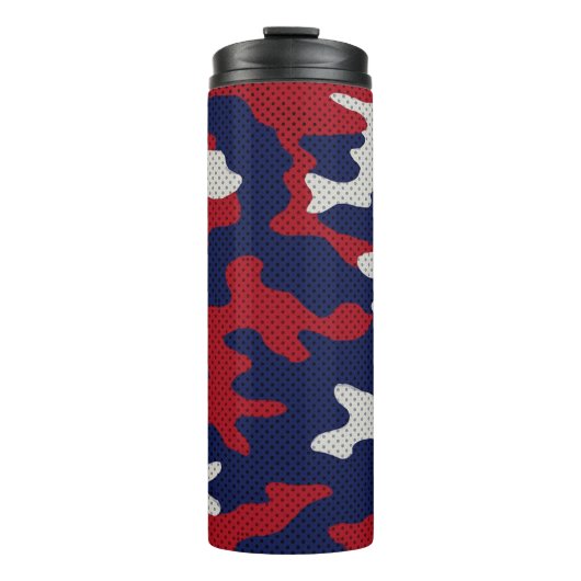 Arizona Desert Camo red blue red タンブラー (正面)