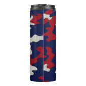 Arizona Desert Camo red blue red タンブラー (裏面)