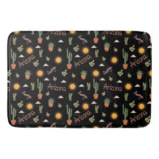 Arizona Desert Dreaming Cactus Sun Shower Curtain バスマット