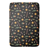 Arizona Desert Dreaming Cactus Sun Shower Curtain バスマット (正面縦)