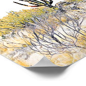 Arizona Desert Wedding Welcome Sign ポスター (角)