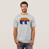 Arizona Flag Bear Tシャツ (正面フル)
