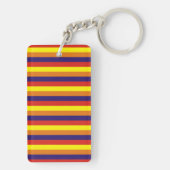 arizona flag stripes USA united states america col キーホルダー (裏面)