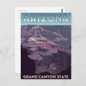 Arizona Grand Canyon State ポストカード (正面/裏面)