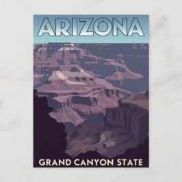 Arizona Grand Canyon State ポストカード