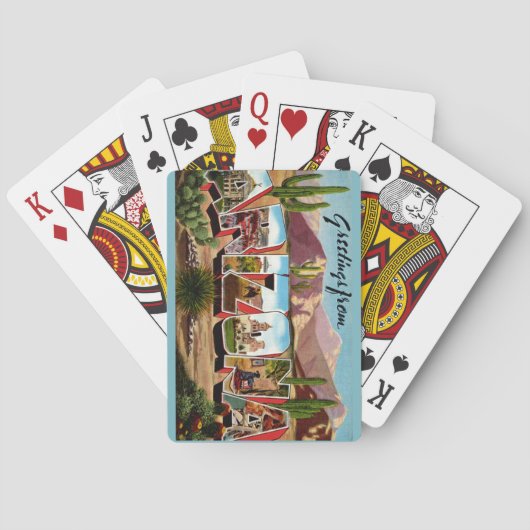 Arizona Greeting Playing Cards トランプ (裏面)