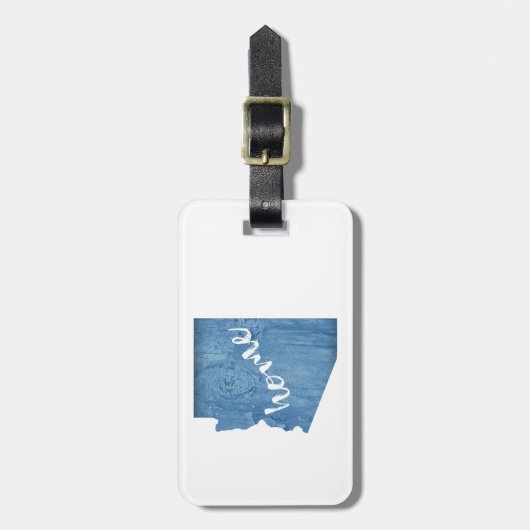 Arizona Home Wood Grain ラゲッジタグ (正面縦)