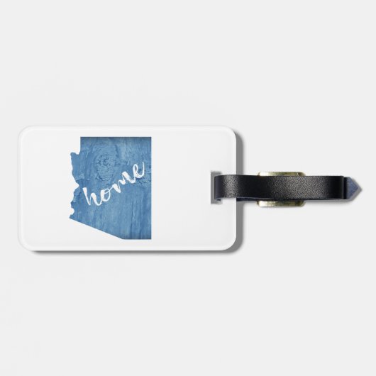 Arizona Home Wood Grain ラゲッジタグ (裏面横)