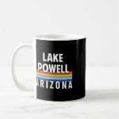Arizona Lake Powell Vacation Souvenir Gift  コーヒーマグカップ (左)