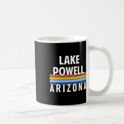 Arizona Lake Powell Vacation Souvenir Gift  コーヒーマグカップ (右)