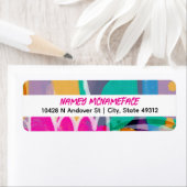 Arizona Monsoon-Inspired Abstract ラベル (インサイチュ)