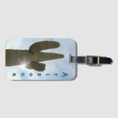 Arizona Saguaro Cactus ラゲッジタグ (正面横)