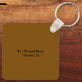 Arizona saguaro mountain landscape  キーホルダー (裏面)