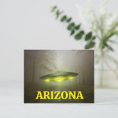 ARIZONA SPACESHIP UFOはがき ポストカード (スタンド正面)