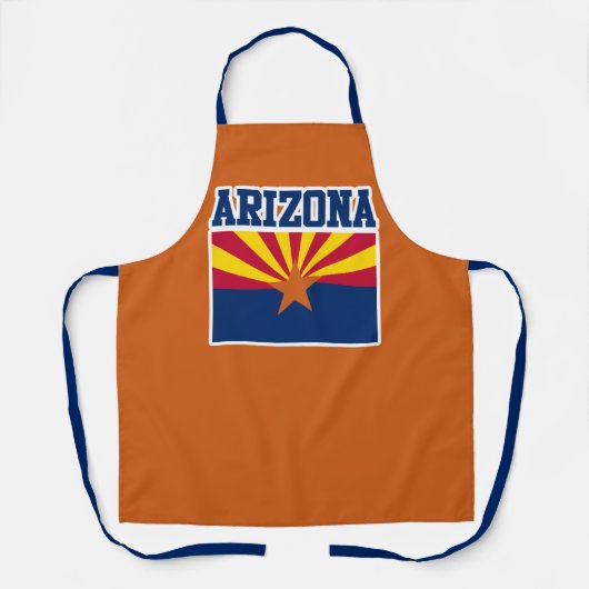Arizona State Flag Apron エプロン (正面)