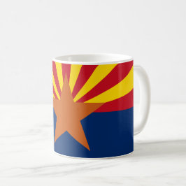 Arizona State Flag Image コーヒーマグカップ