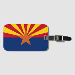 Arizona State  Flag Image ラゲッジタグ