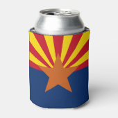 Arizona State Flag Image 缶クーラー (缶正面)