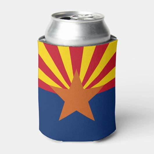 Arizona State Flag Image 缶クーラー (缶正面)