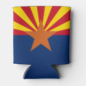 Arizona State Flag Image 缶クーラー (正面)