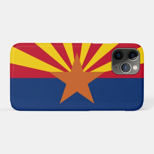 Arizona State  Flag Image Case-Mate iPhoneケース (裏面(横))