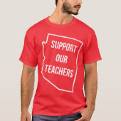 Arizona Support先生 Tシャツ (正面)