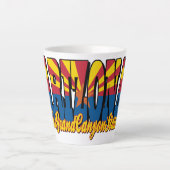 Arizona the Grand Canyon State カフェラテマグ (正面)