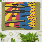 Arizona the Grand Canyon State キッチンタオル (折り畳み)