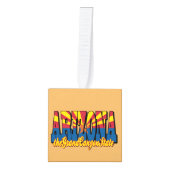 Arizona the Grand Canyon State キューブオーナメント (正面)